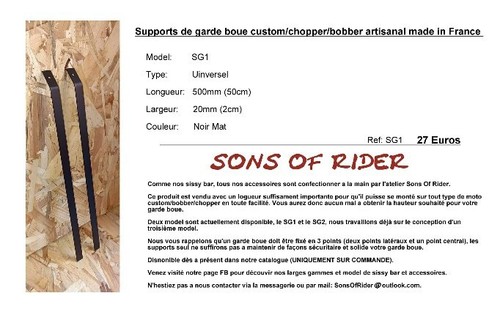Support garde boue - support,