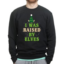 Raised By Elves Christmas Xmas