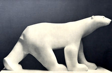 Gravure Art déco  Ours