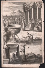 1722 Gravure Cérémonie des