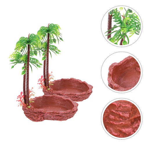 2 Pcs Plat D'eau Pour