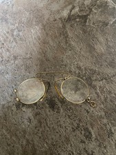 Ancienne Paire de Lunette de Vue Pince Nez Vintage XIX ème Siecle