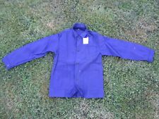 Bleu de travail veste ancienne BEAUDEUX INDUSTRIE neuf de stock 100% Coton 
