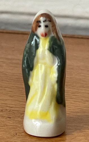 Fève vierge marie crèche - vierge,