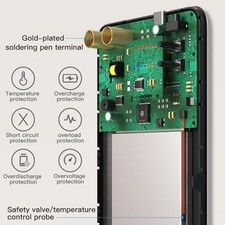 Soudeuse spot conviviale avec boutons de fonction et fonction de r��glage de ret