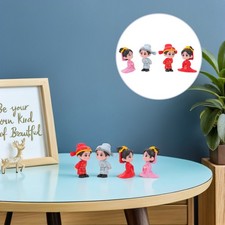  4 Pcs Cake Topper Mariage