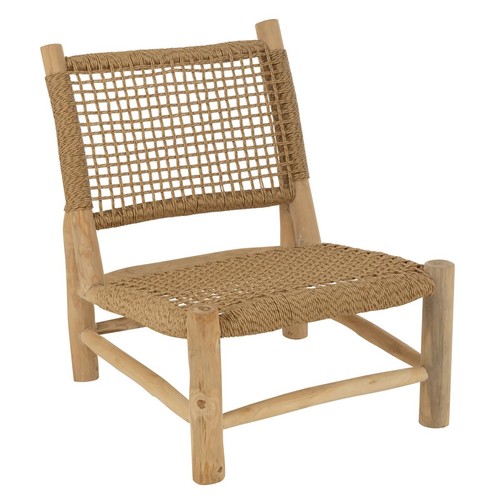 Fauteuil teck vita 85cm - en,