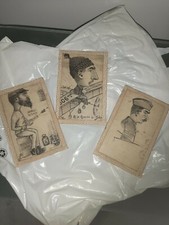 Lot 3 Dessins Poilu Pilote Aviation Aviateur As Casque