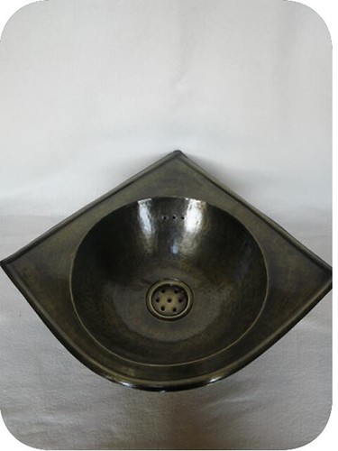 Lave mains angle encastrer - lave,