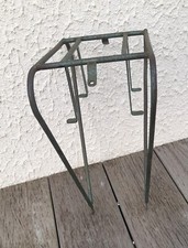 Ancien porte bagage arrière allégé en tôle roulée - vélo  vintage roues 650