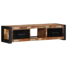Meuble TV 100x30x25 cm Bois de récupération solide banc tv meuble hifi vidaXL