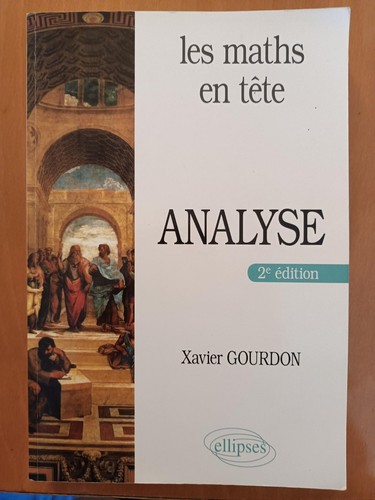 Xavier gourdon analyse - gourdon,