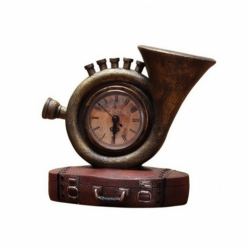 Horloge forme cor - en,