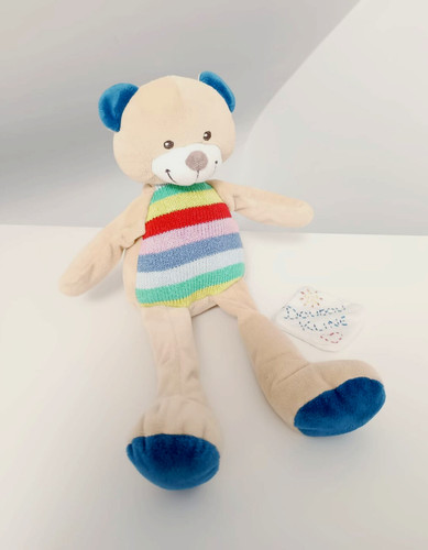 Peluche doudou ours beige - peluche/doudou,
