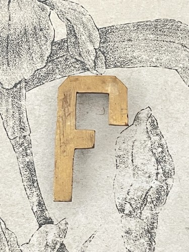 Joli monogramme métal - monogramme,