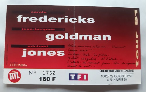 Ticket billet used place - ticket,