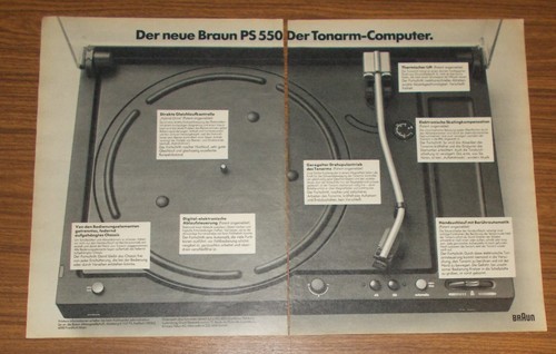 Rare advertising vintage braun - rare,