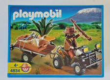 PLAYMOBIL Quad safari et braconnier réf 4834 dès 4 ans