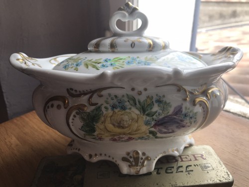Soupière porcelaine décor - en,