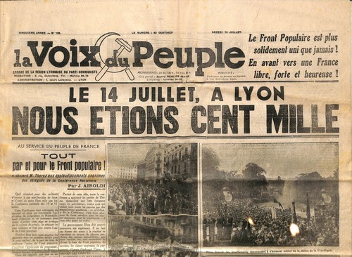 Journal politique voix du - journal,