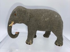 Santon  creche  elephant DEVINEAU hauteur 7,5 cm  taille 2 Yeux en verre.