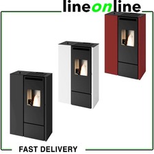 Stufa a pellet Eva Calor Pia Slim Canalizzata