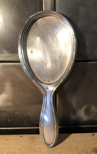 Miroir ancien face main - ancien,