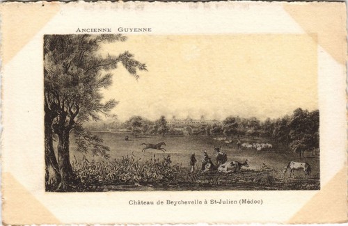 Cpa chateau beychevelle a - de,