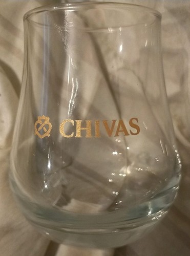 Verre publicitaire chivas - verre,