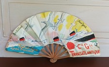 Ancien Eventail Publicitaire
