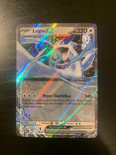 Carte pokémon lugia - carte, ex