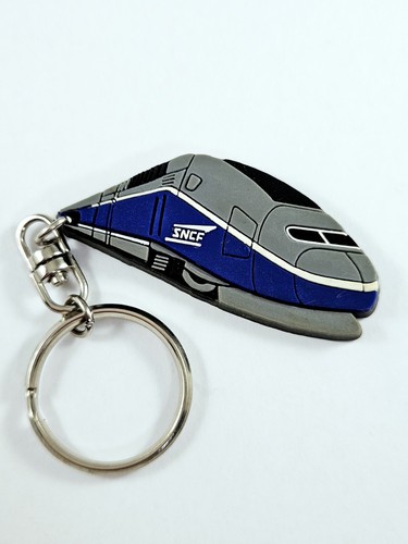 Porte cles sncf tgv train - -,