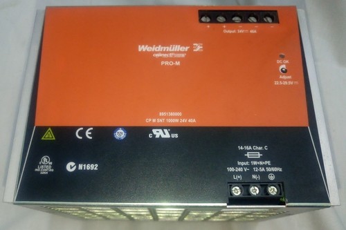 Weidmuller 8951380000 dc - weidmuller, ac/dc