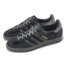 adidas Originals Gazelle Indoor W Core Black Carbon Grey Gum Women Casual JI2712