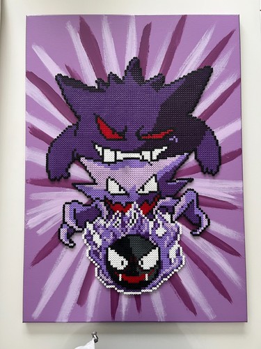 Pixel art perles a repasser - a,