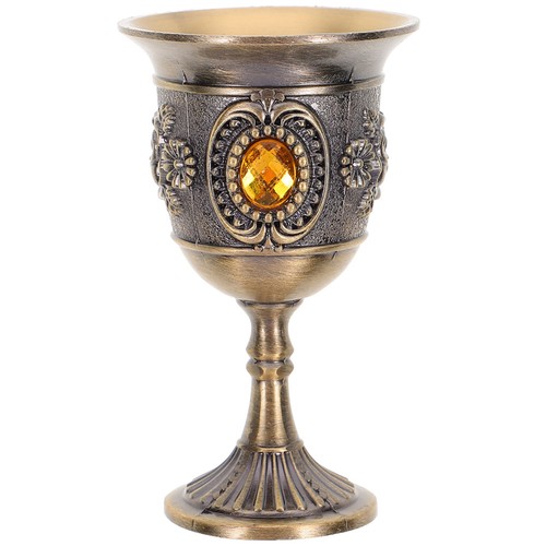 Verre pied gobelet - a,