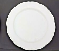 4 assiettes plates céramique blanche SCHIRNDING BAVARIA  