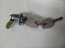 Serrure barillet cylinder lock casier placard remorque avec 2 clés 