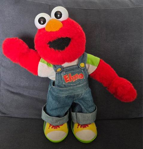 Peluche elmo farceur - elmo,