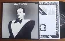 LP KLAUS NOMI Etat Exc ELECTRO