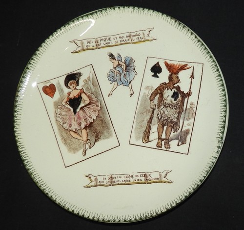 Assiette parlante xixè choisy - assiette,