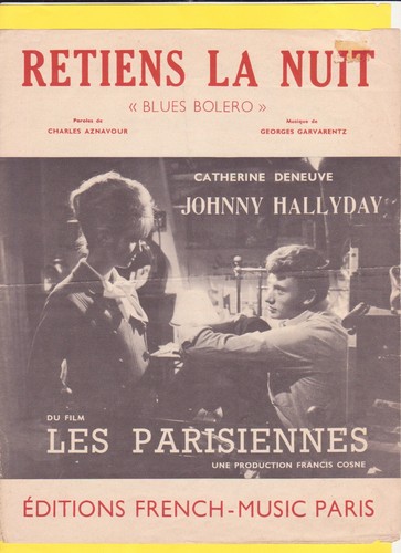 Johnny hallyday partition - hallyday,
