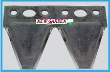 Lame Double Rivet Faucheuse