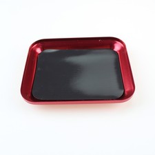 Boîte de rangement magnétique en métal aluminium pour réparation de voitures