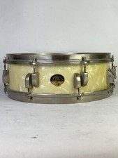 Leedy & Ludwig " New Era " 11.4x35.6cmSnare Tambour Blanc Marine Perle Wmp