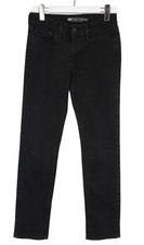 LEVI'S Jean Slim Femme Slight Curve Taille Mi-Haute W27/L32 Zip Fly Stretch Noir