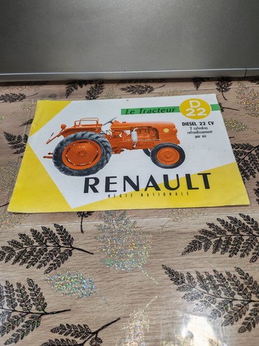 Rare brochure prospectus de - rare,