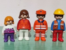 LOT PLAYMOBIL FIGURINES 1 2 3