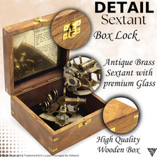 Ancien sextant nautique en