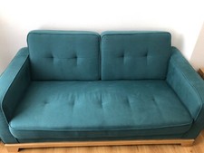 Canapé La redoute bleu 2 places - Bon état 